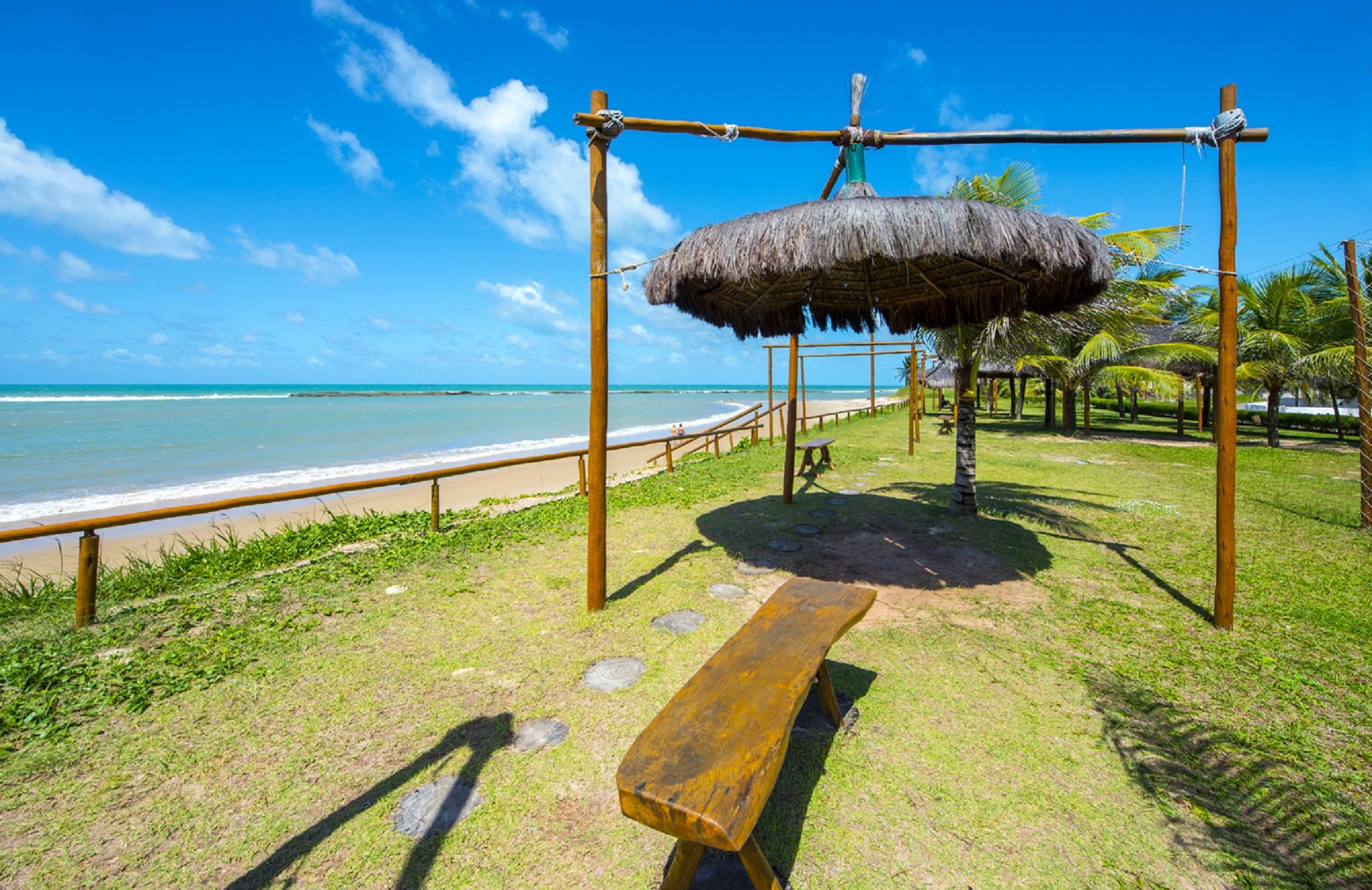Praia Bonita Resort & Conventions - Praia De Camurupim ทาบาชินกา ภายนอก รูปภาพ